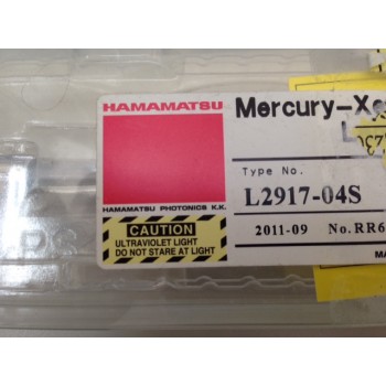 HAMAMATSU L2917-04S MERCURY-XENON LAMP